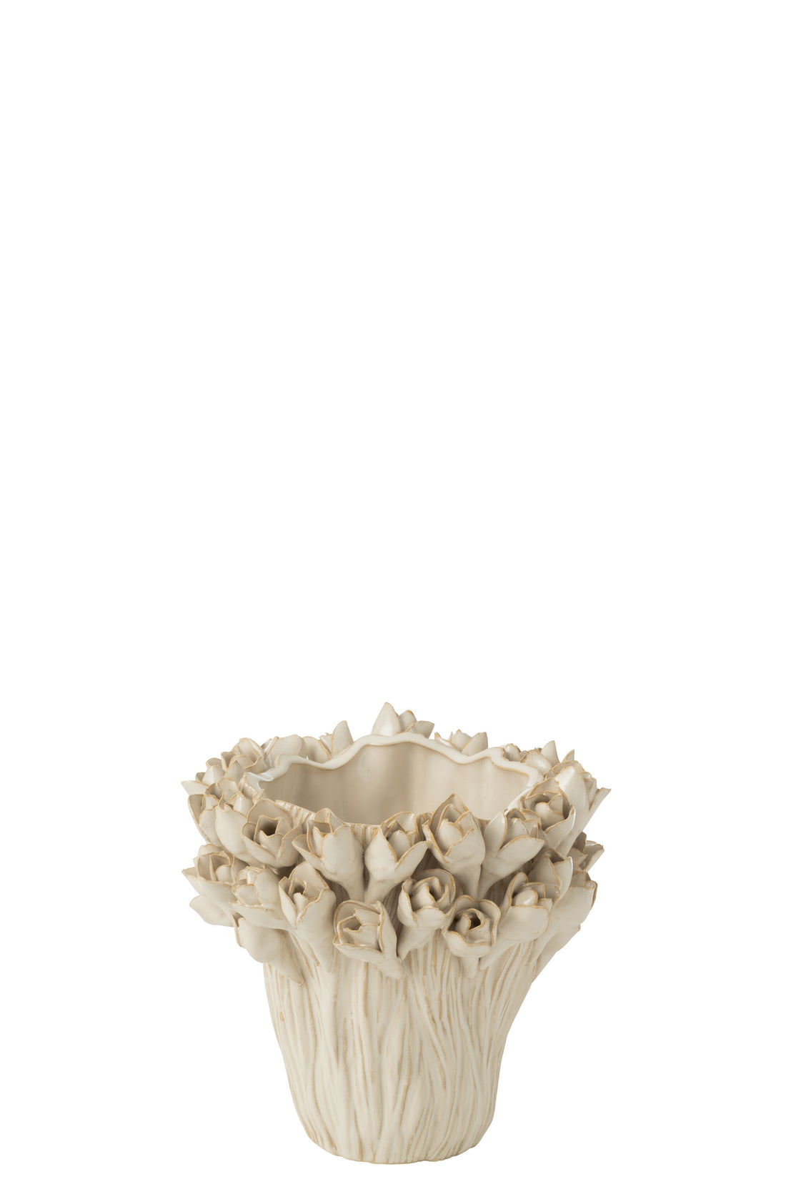 Vaas Ambrosia Keramiek Wit Klein