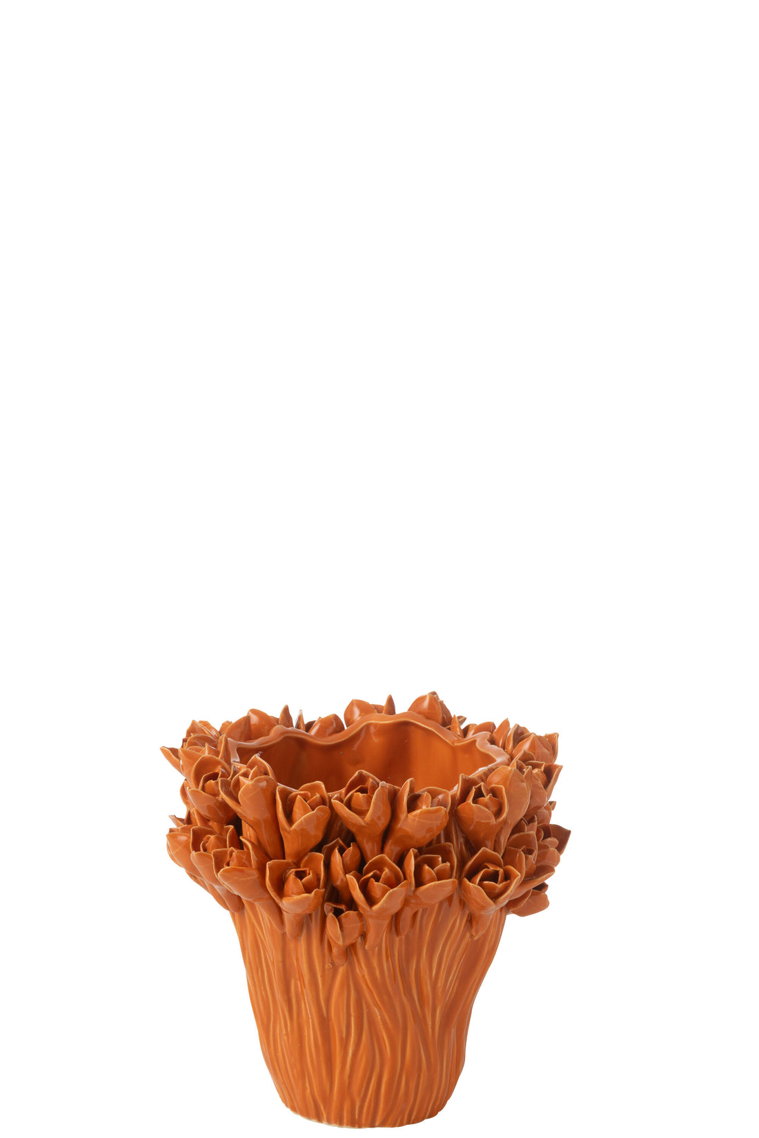 Vaas Ambrosia Keramiek Oranje Klein