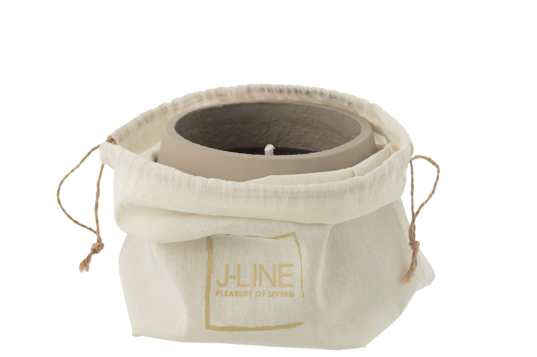 Buitenkaars Cyra Cement Grijs Medium-31 uur
