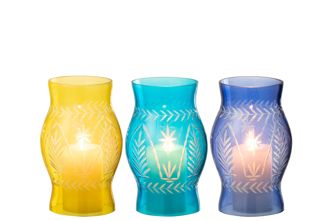 Orkaan Tarifa Glas Mix Assortiment Van 3