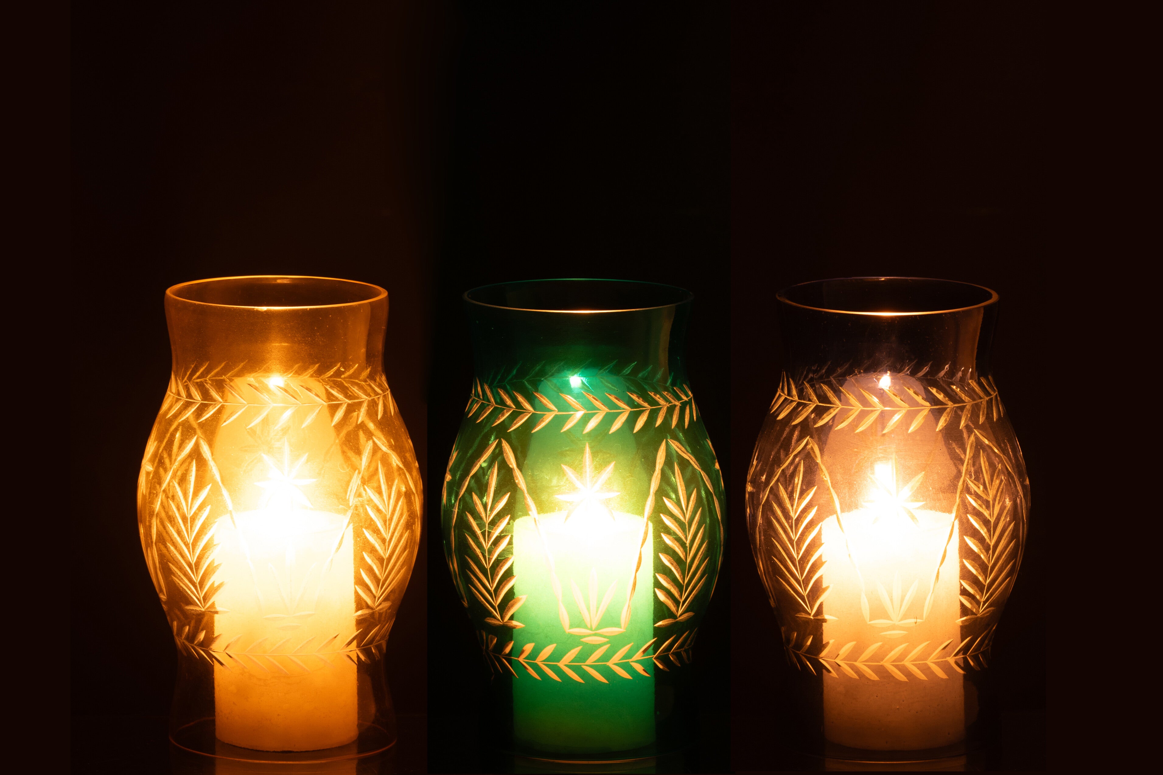 Orkaan Tarifa Glas Mix Assortiment Van 3