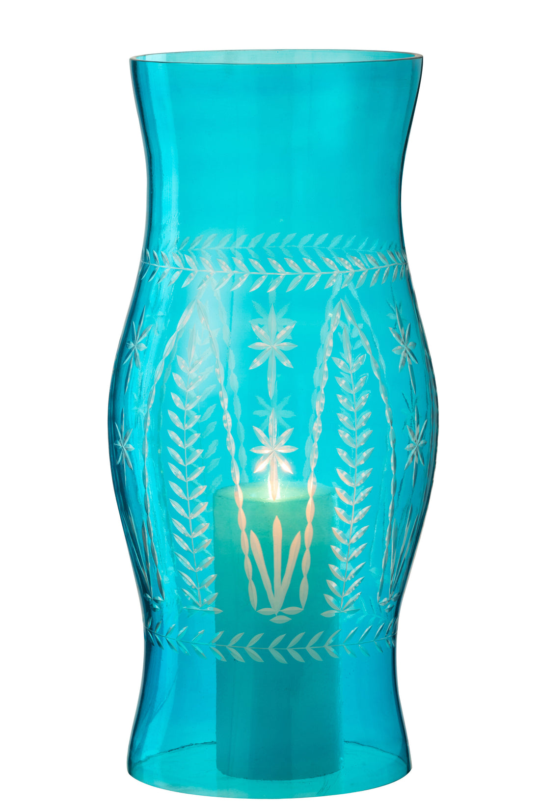 Orkaan Tarifa Glas Azuurblauw Klein