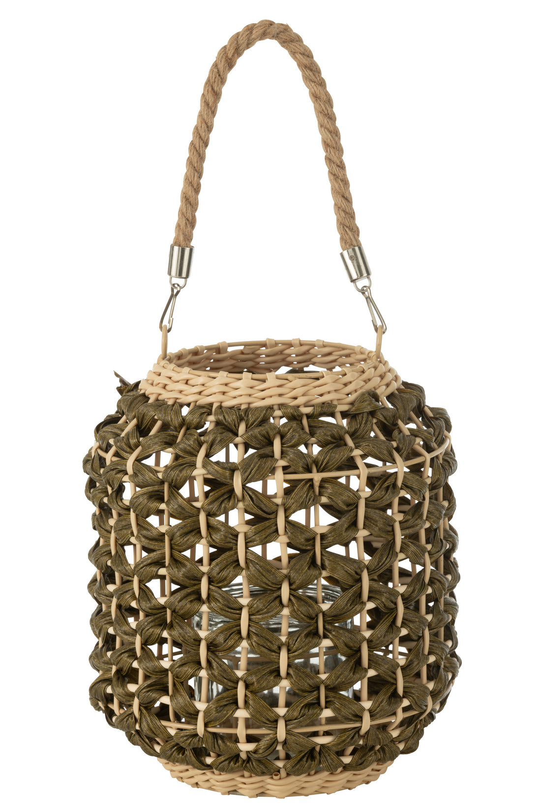 Lantaarn Ubeda Riet Groen/Natuurlijk