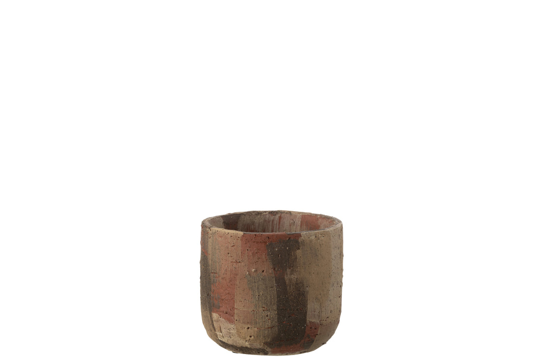 Stijlvolle Bloempot Miltos Keramiek Mix Klein