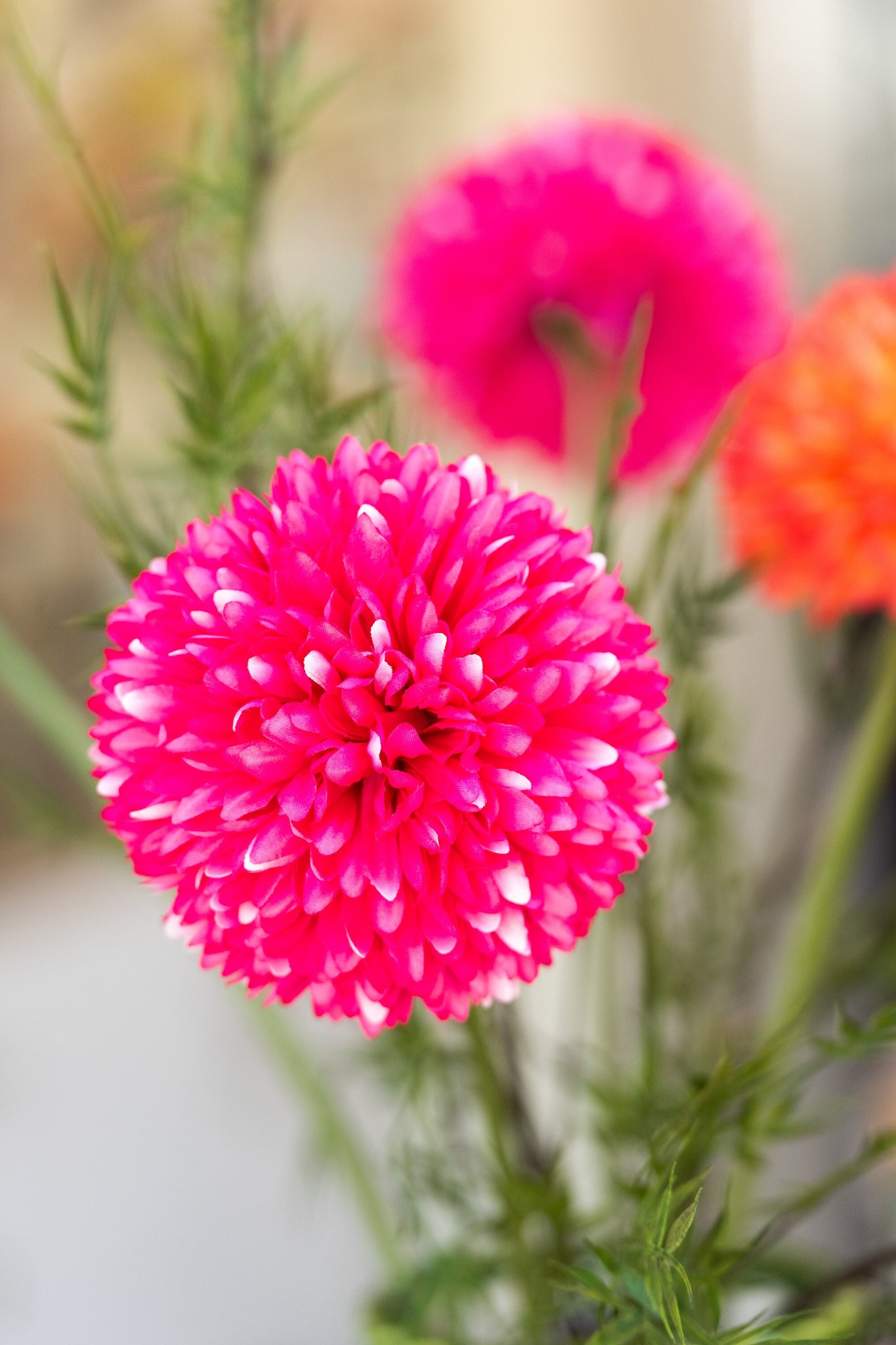 Chrysant Kunstmatig Roze