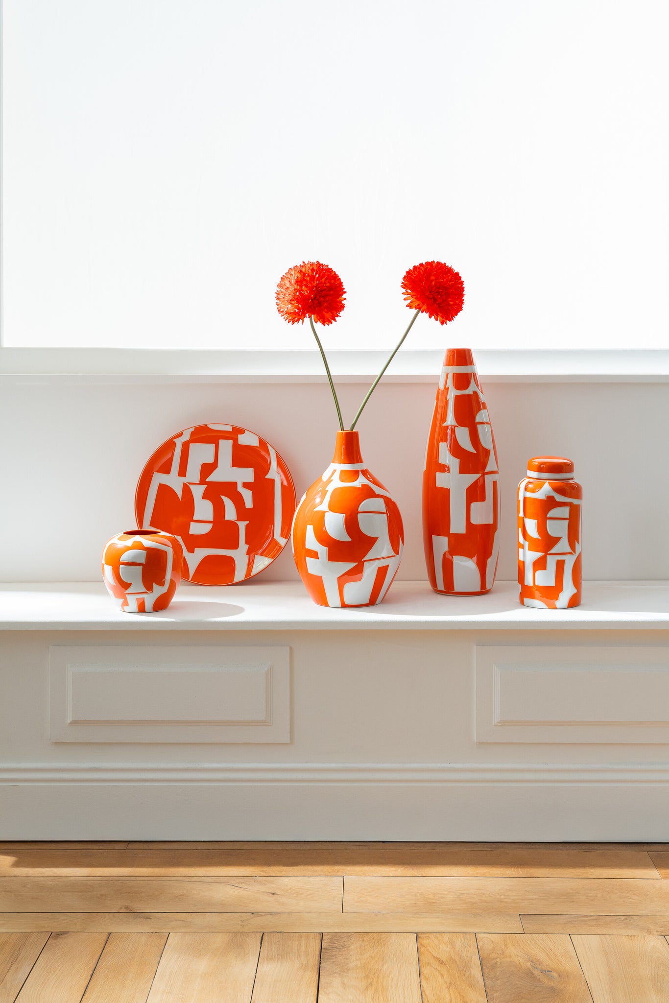 Chrysant Kunstmatig Oranje