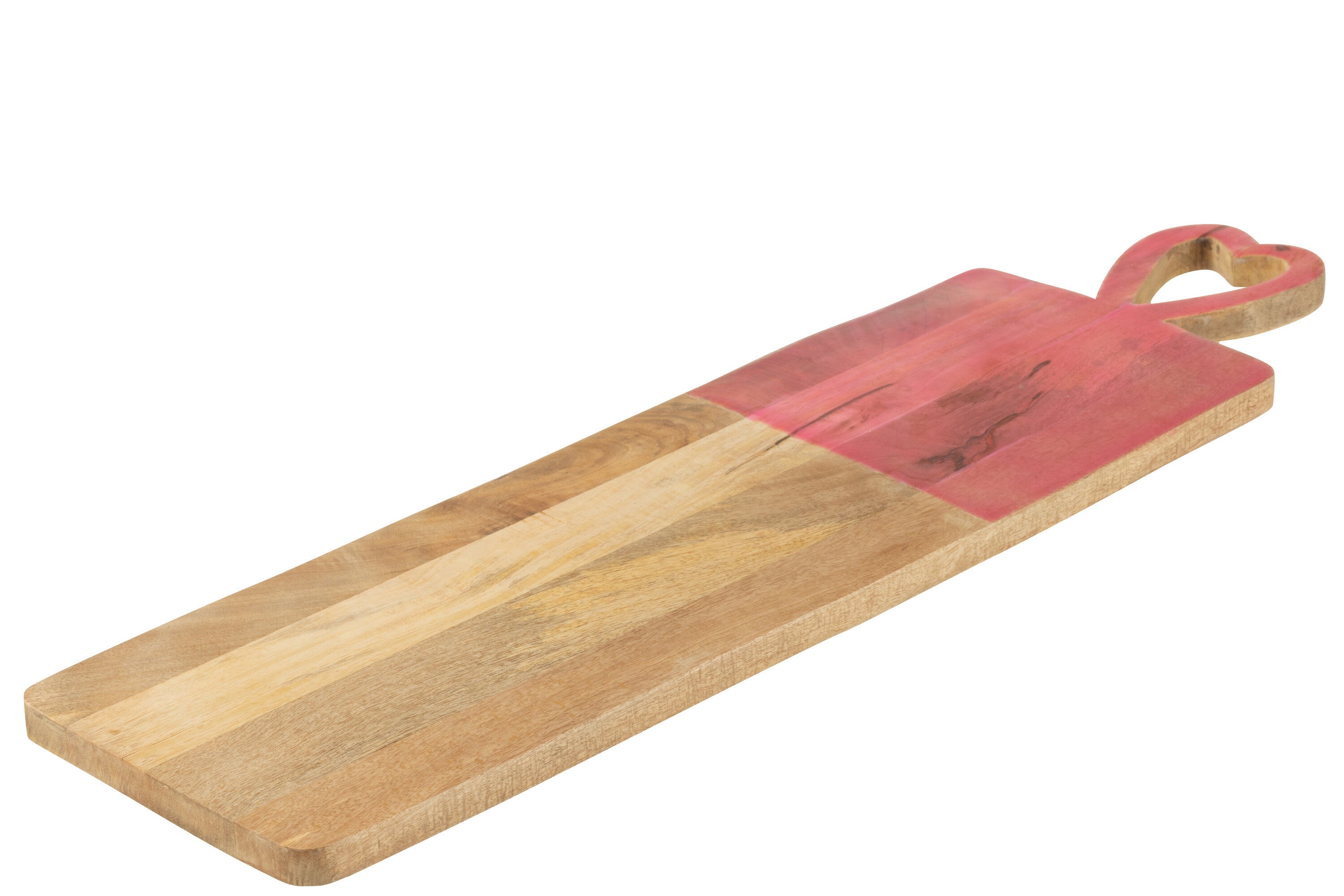 Serveerplank Lang Mangohout Roze