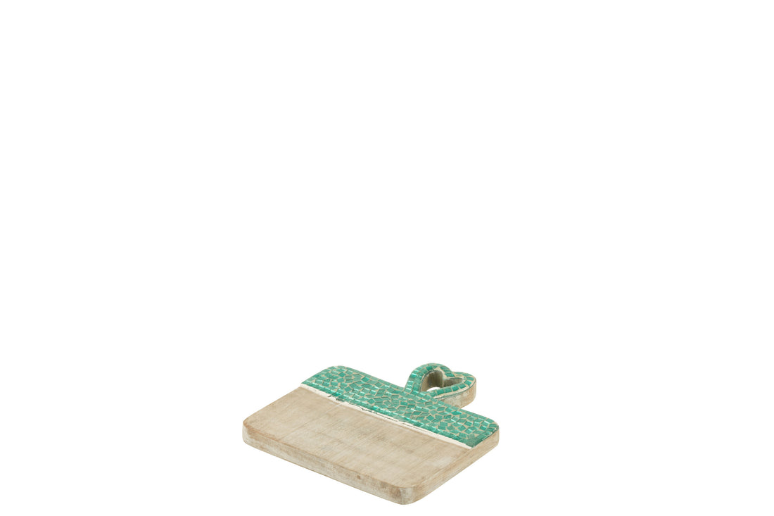 Serveerplank Mozaïek Mangohout Groen