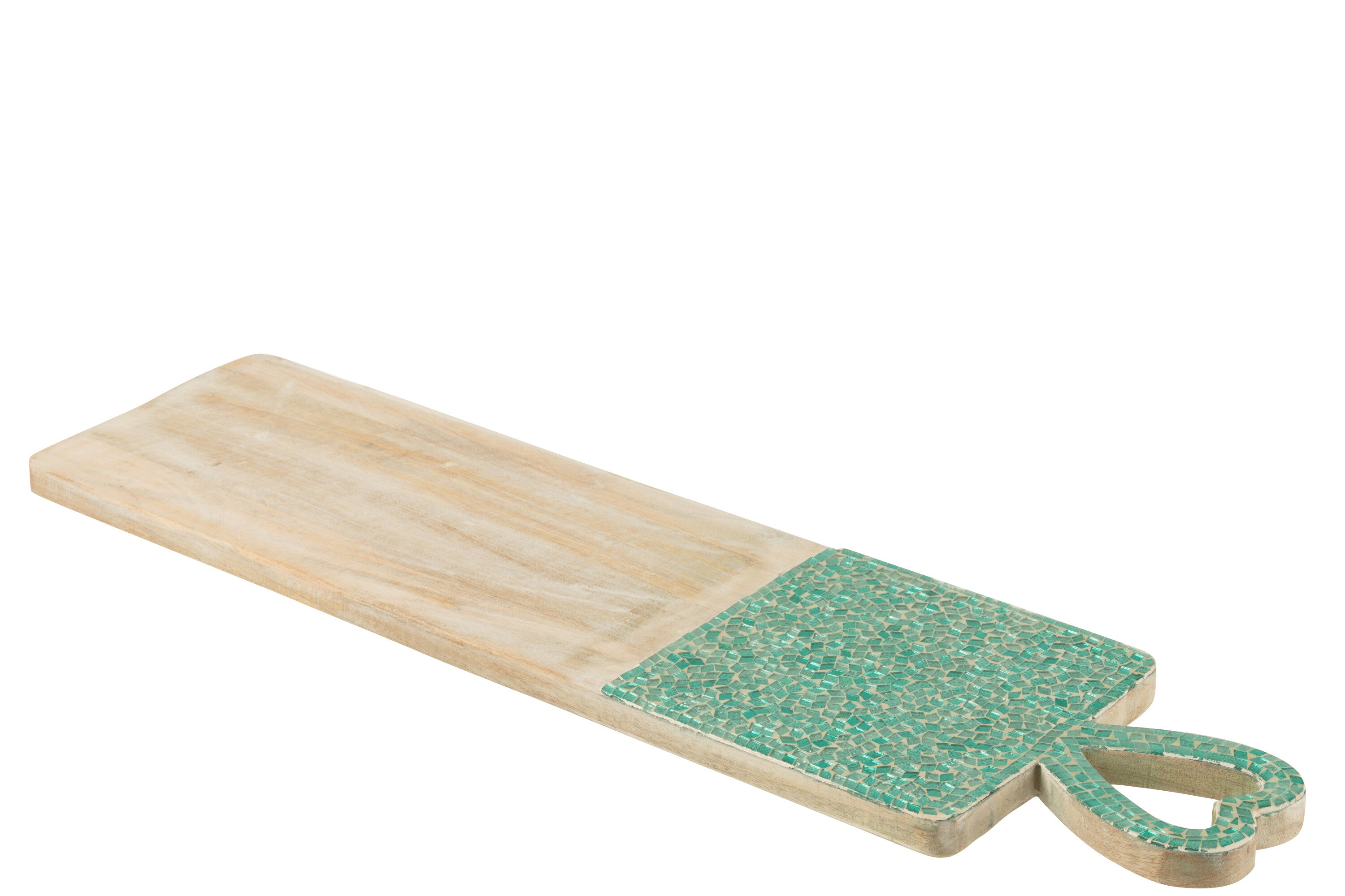 Serveerplank Mozaïek Lang Mangohout Groen