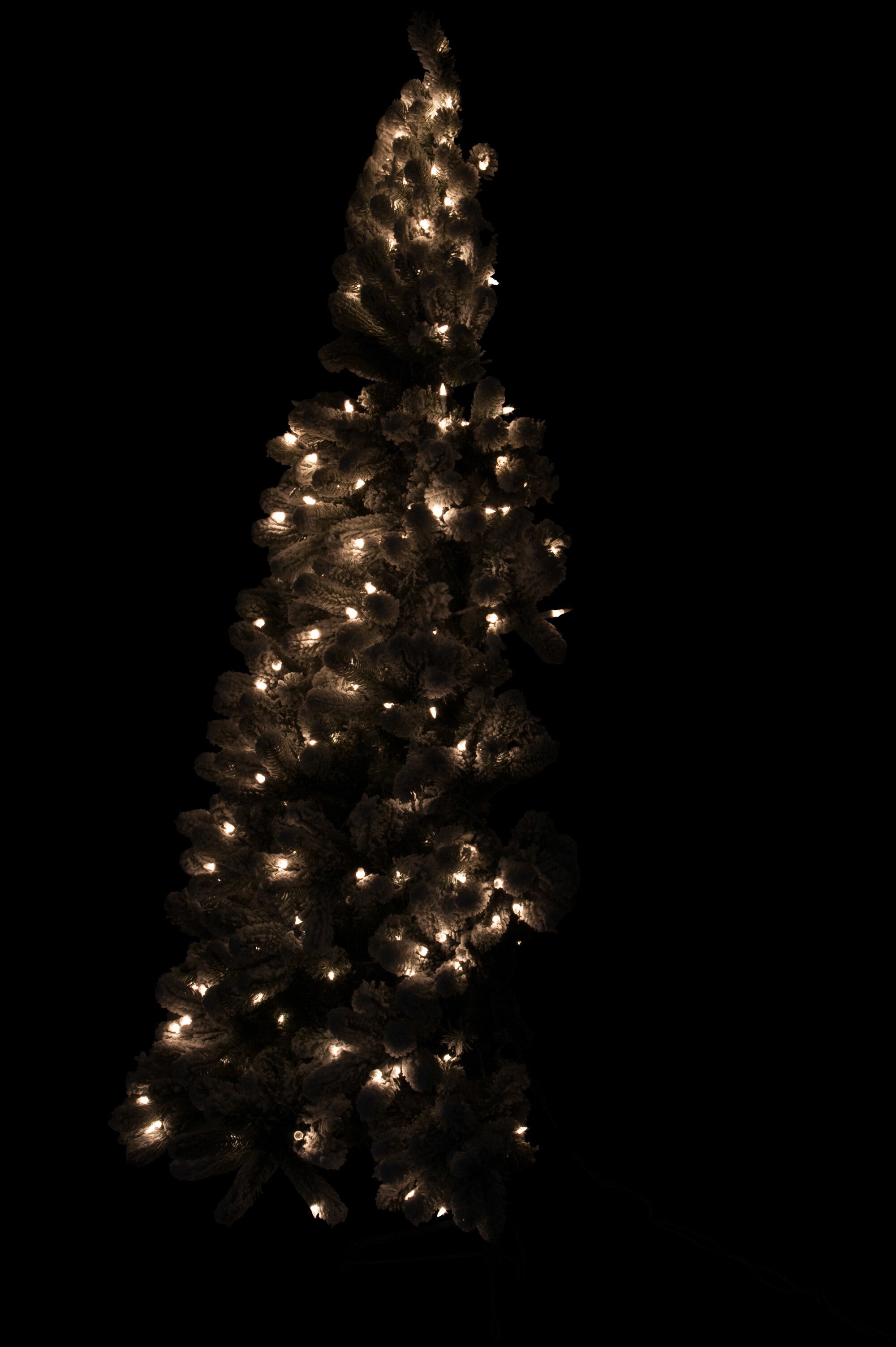 J-Line Stolp Winter Huis Led Acryl Wit/Groen Small