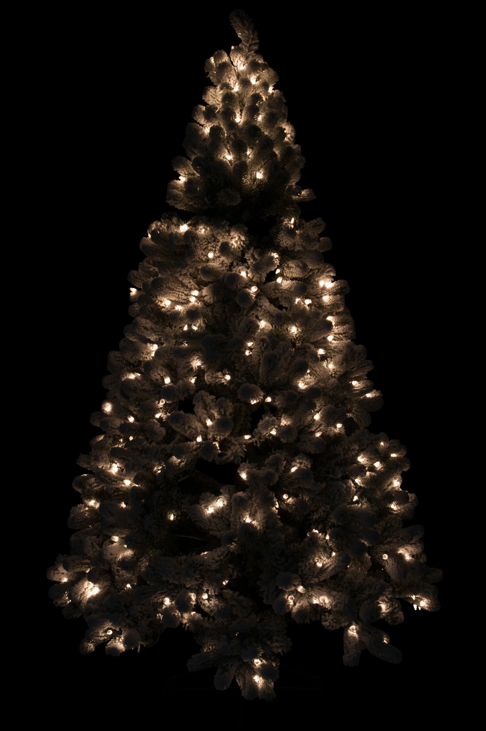 J-Line Stolp Winter Huis Led Acryl Wit/Groen Small