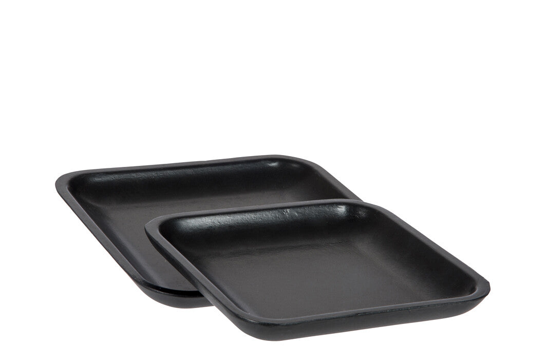 Notenkraker op voet Polyresin Kerst Rood/Donkergroen Klein