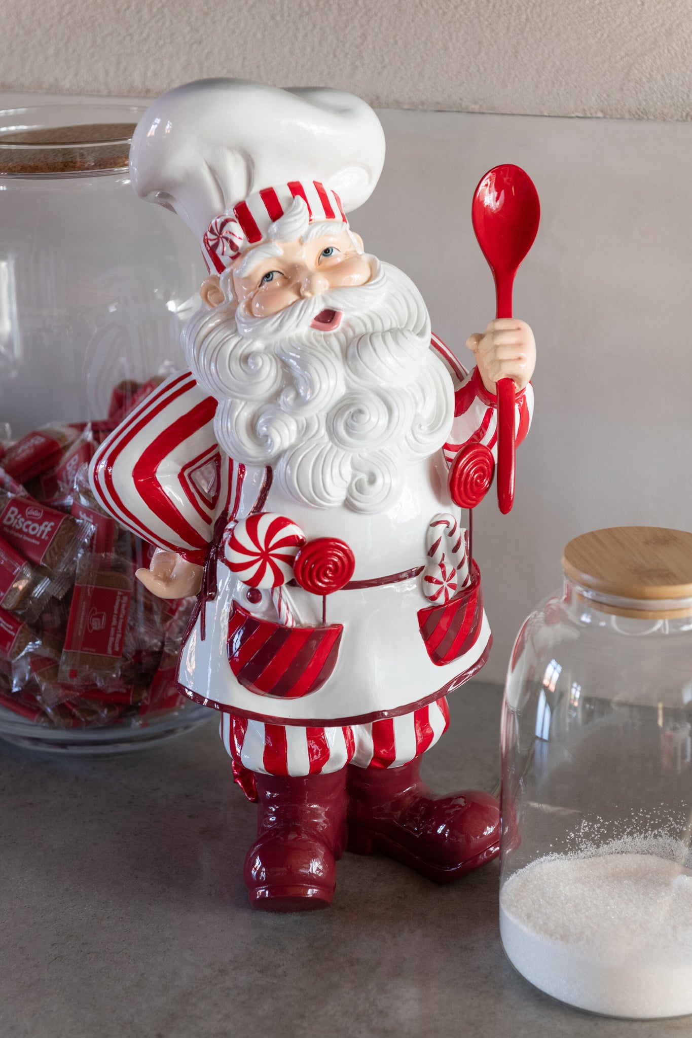 Kerstman Kook Limoenpoeder Kerst Rood/Wit