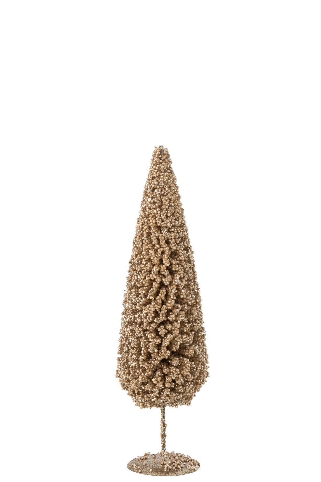 Kerstboom Huisdier Champagnegoud Gekleurd Medium