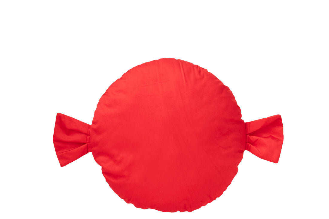 Kussen Candy Polyester Rood/Wit