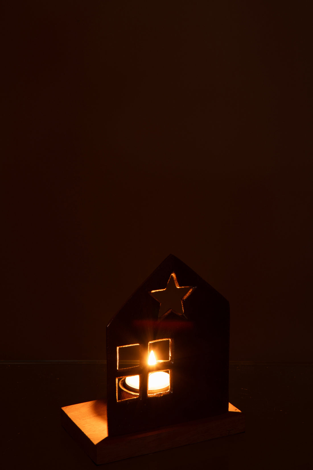 Theelichthouder Aluminium Goudkleurig