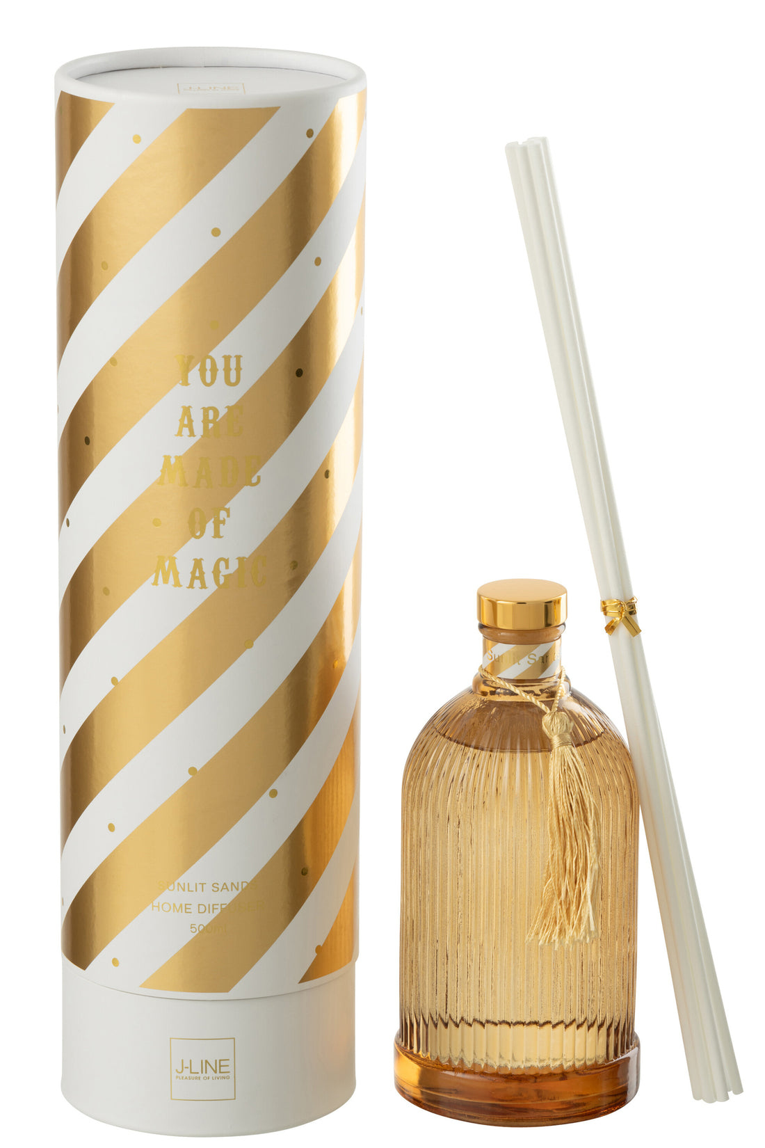 Reed Diffuser Magische Geurolie Wit/Goud Gekleurd Groot