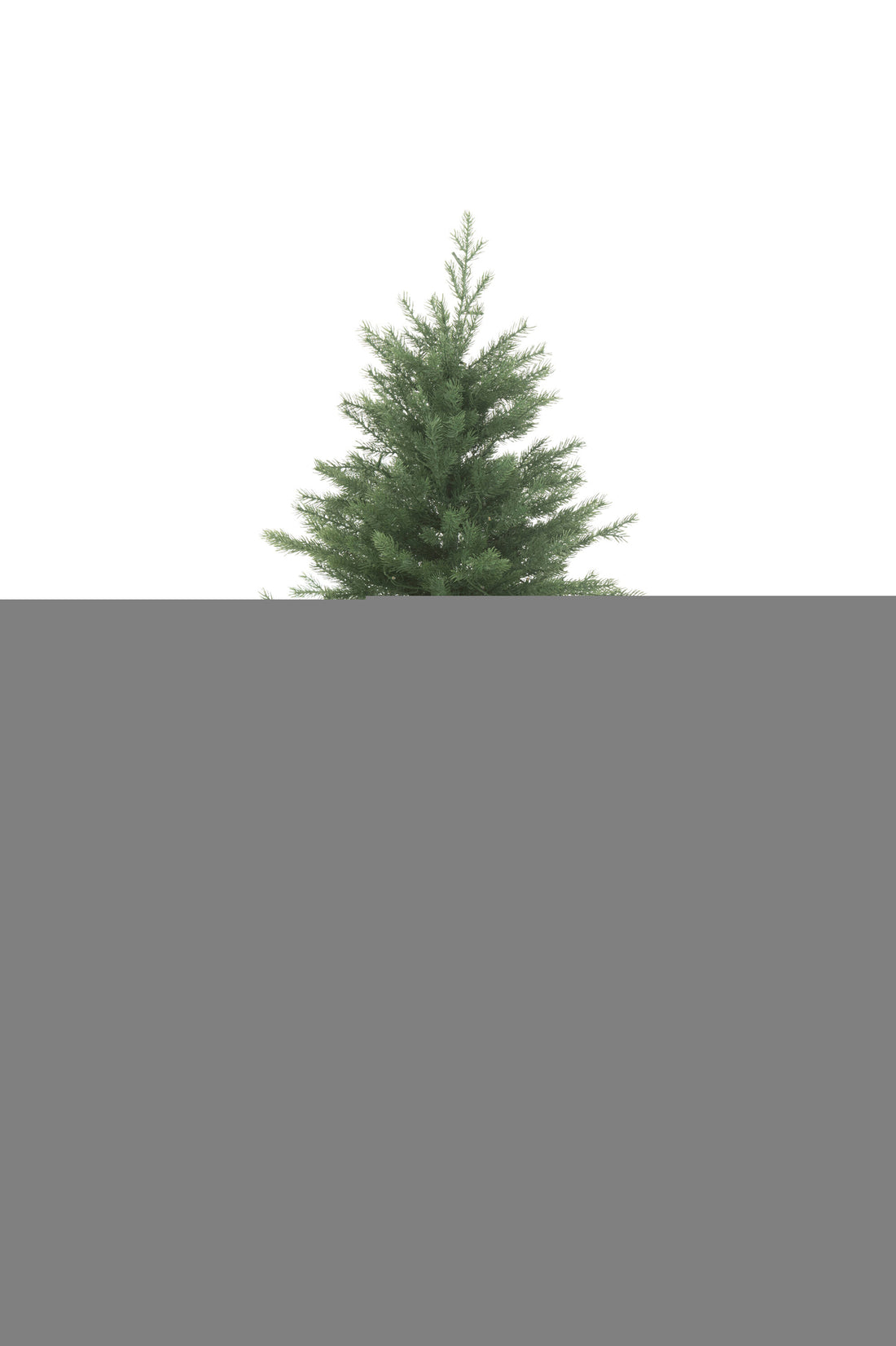 Kerstboom 600 Led Houten Voet Kunstmatig Donkergroen