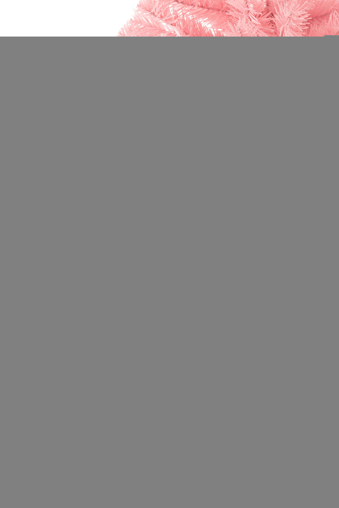 Kerstboom Kunstmatig Pvc Roze Middelgroot