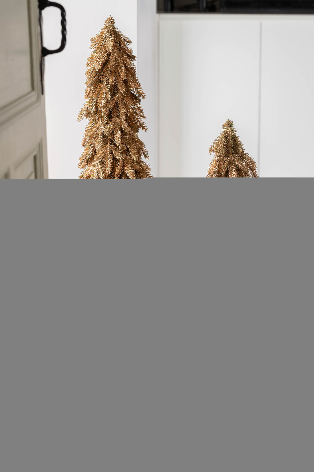 Kerstboom Kunststof Goudkleurig Groot