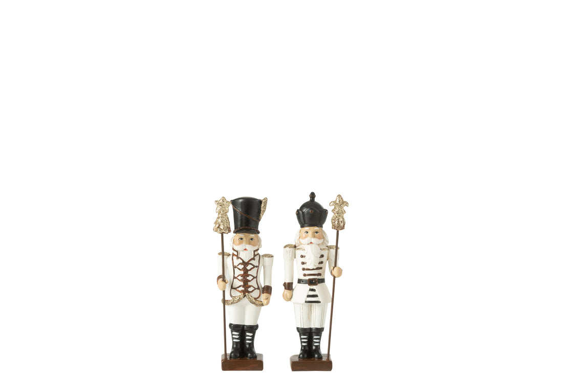 Notenkraker Polyresin Multicolor Klein Assortiment Van 2