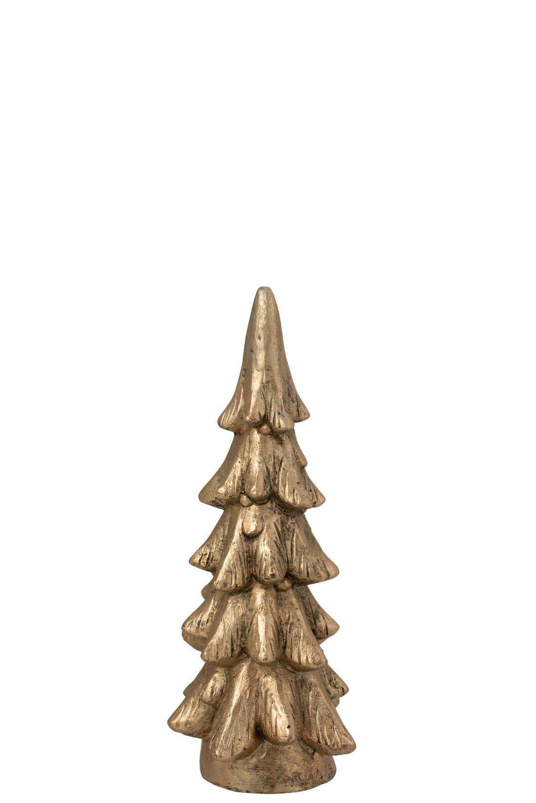 Kerstboom Ronde Voet Magnesium Goudkleurig Klein