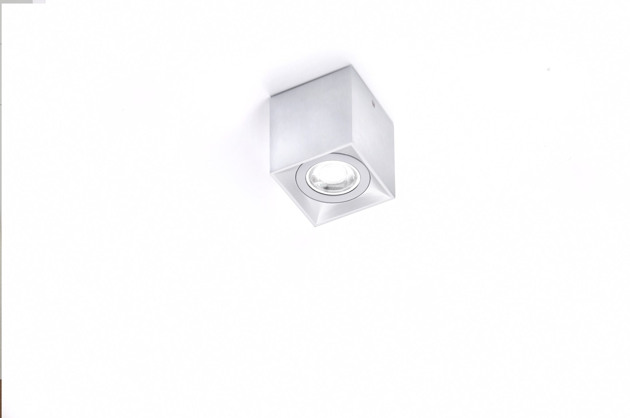 Dau 80 plafondlamp GU10 geborsteld aluminium