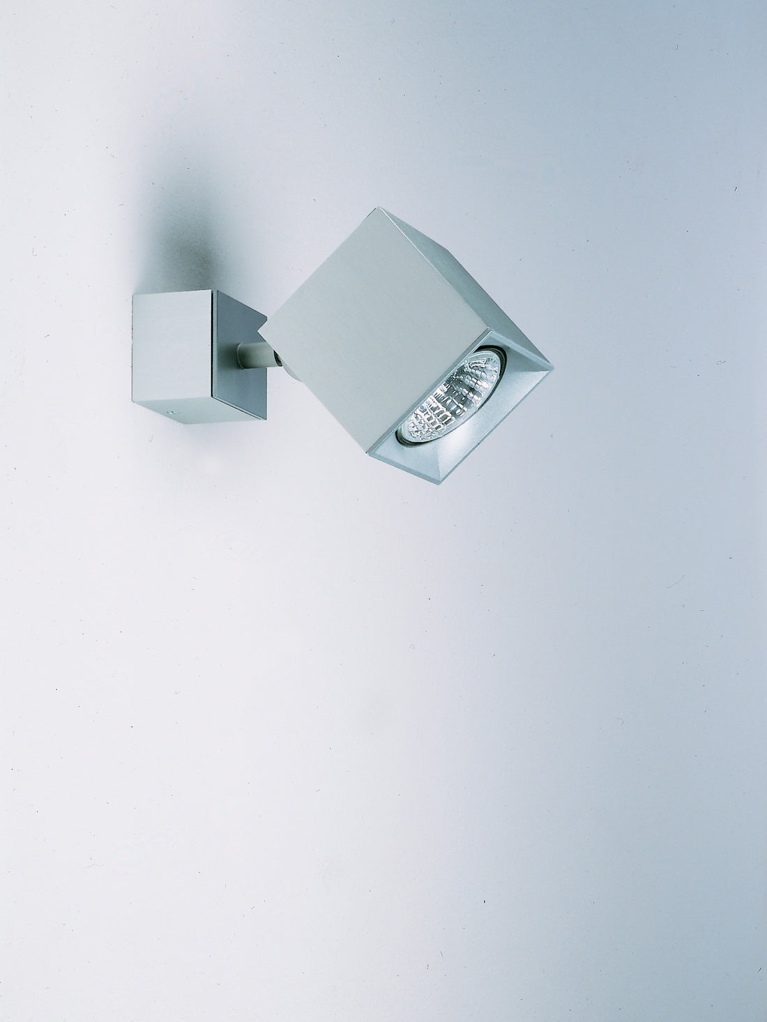 Dau 80 wand-/plafondlamp GU10 geborsteld aluminium