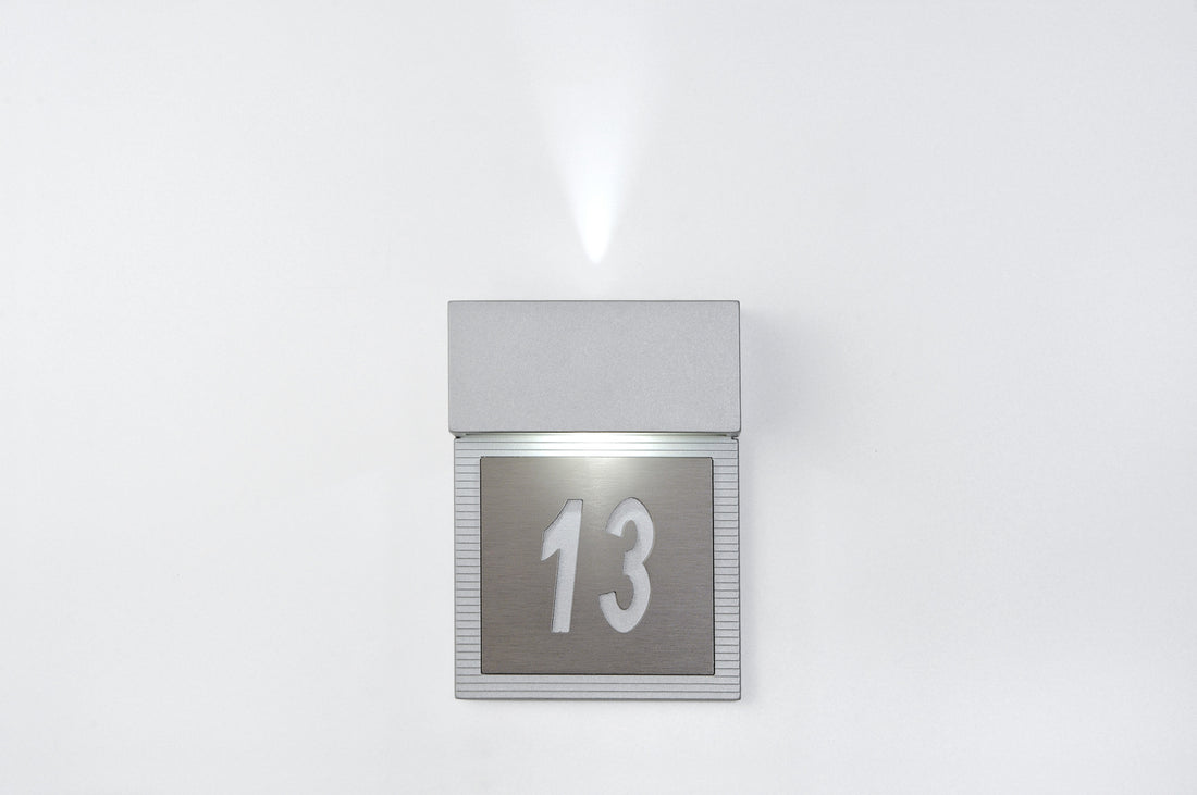 Mini wandlamp H.15 G9 met nummer, kleur nog te bepalen