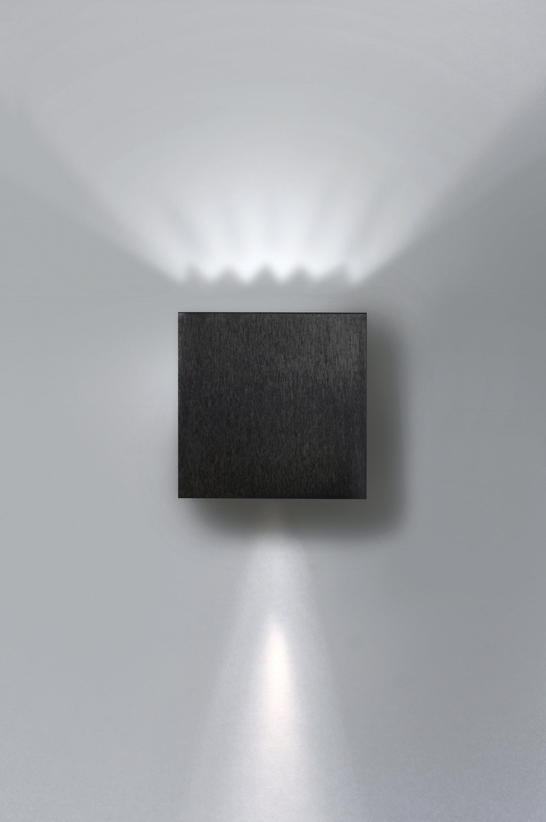 Dau 80 Wandlamp G9 Geborsteld zwart aluminium