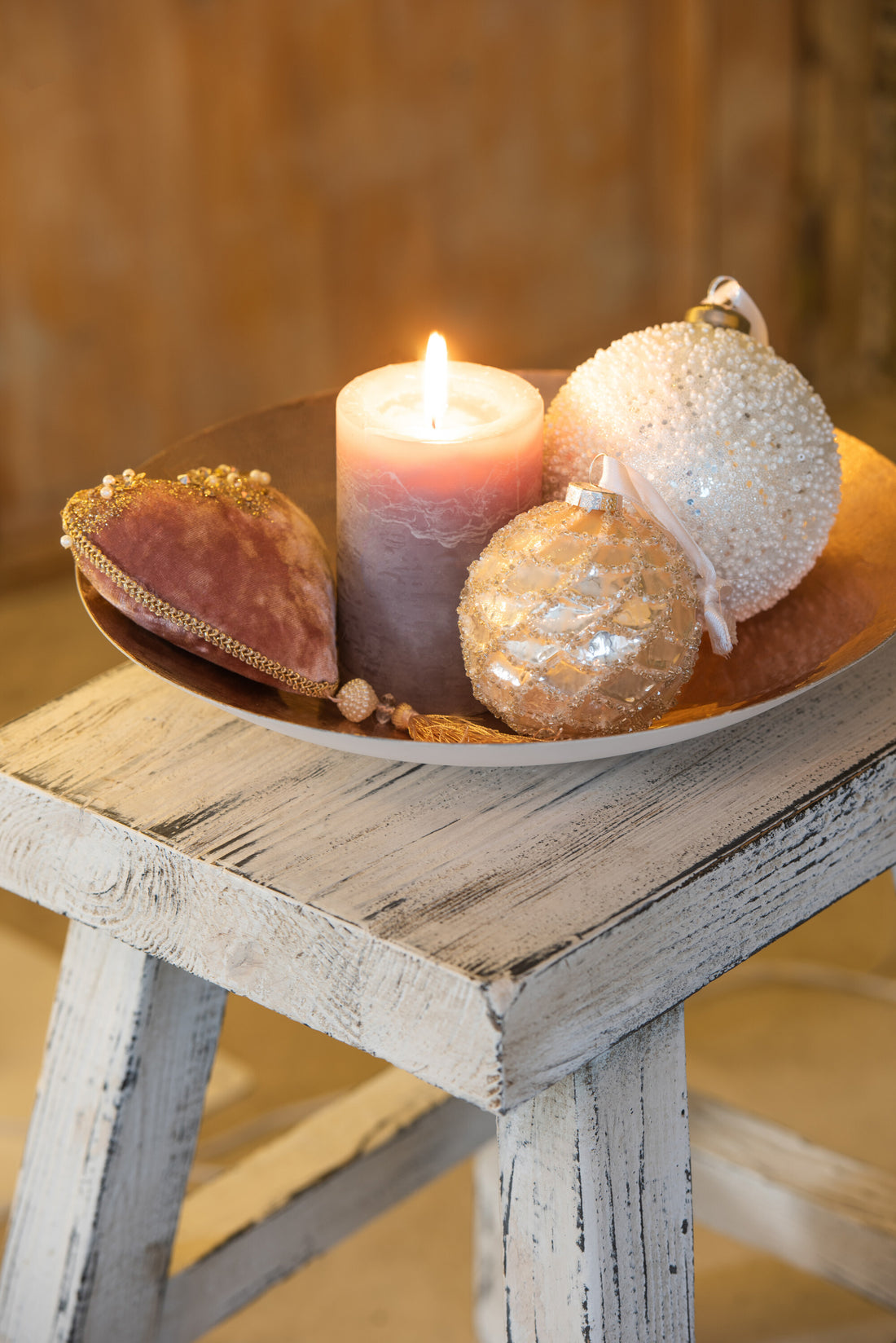 Kersthanger - glas - transparant - 3x