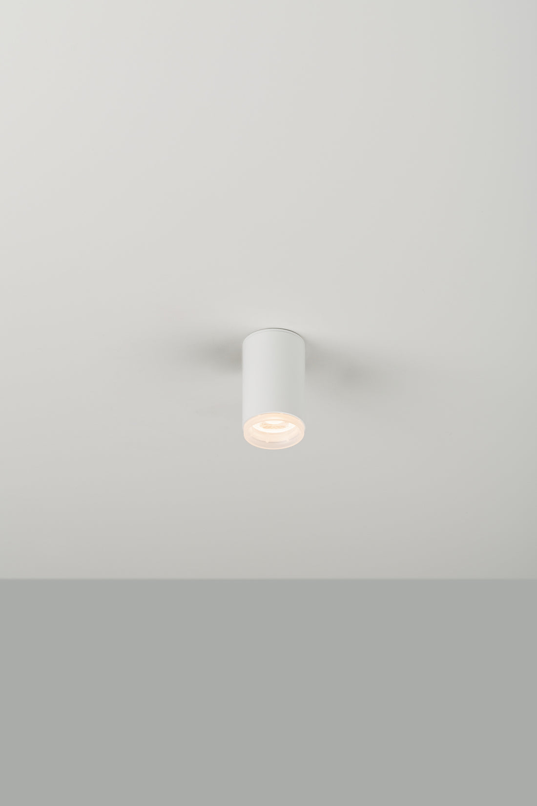 Haul 55 plafondlamp GU10 H.9 cm gestructureerd wit