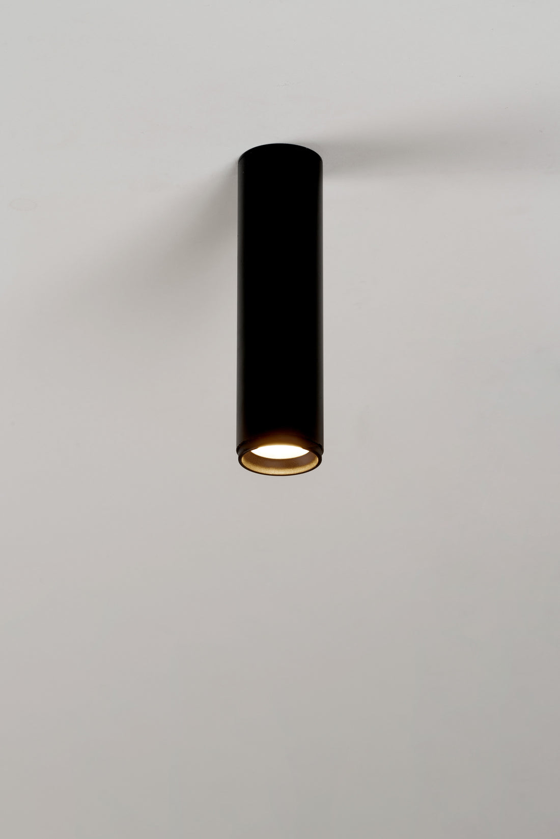Haul 55 plafondlamp H.21 cm LED DOB 7 W, zwart met structuur