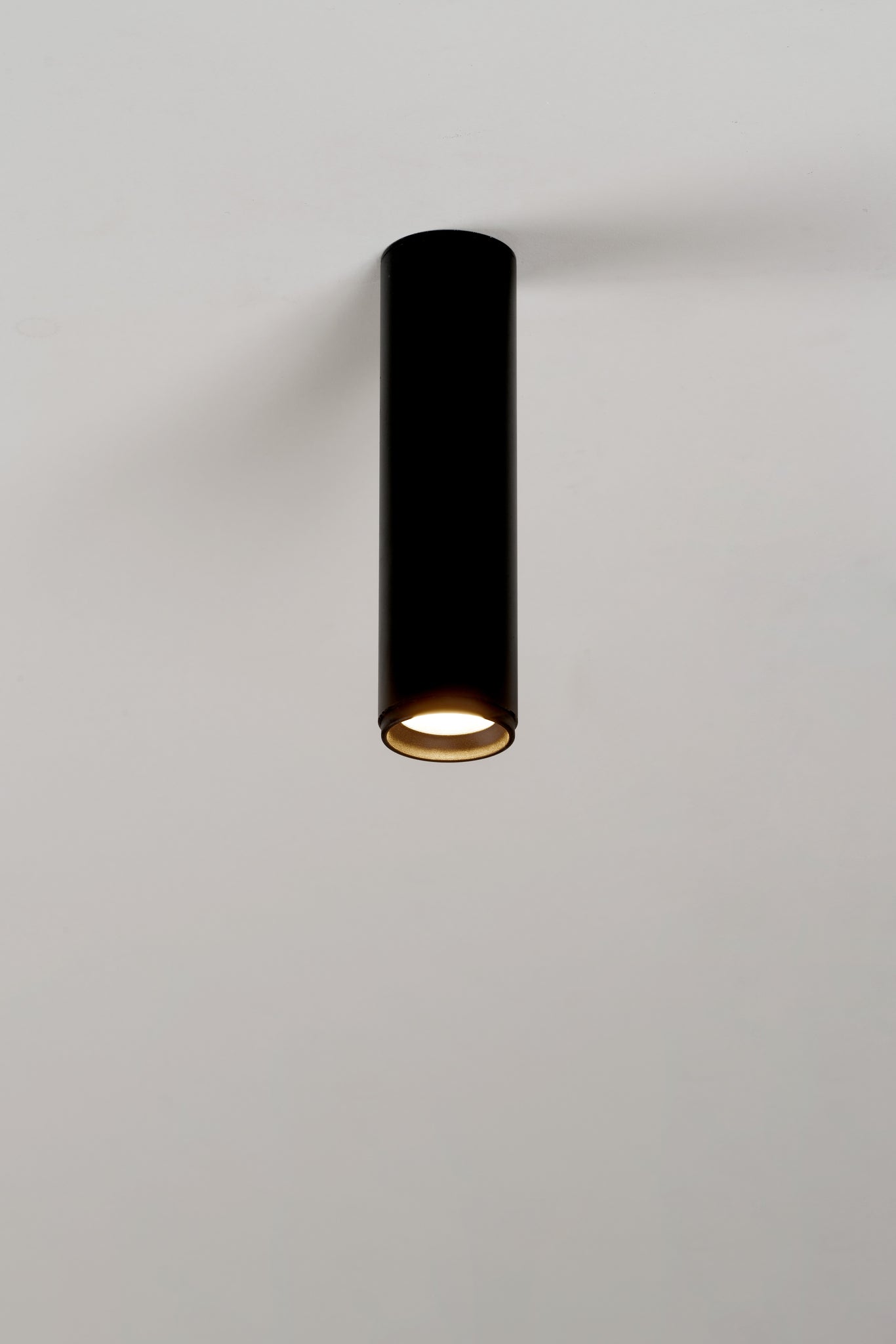Haul 55 plafondlamp H.21 cm LED DOB 7 W, zwart met structuur