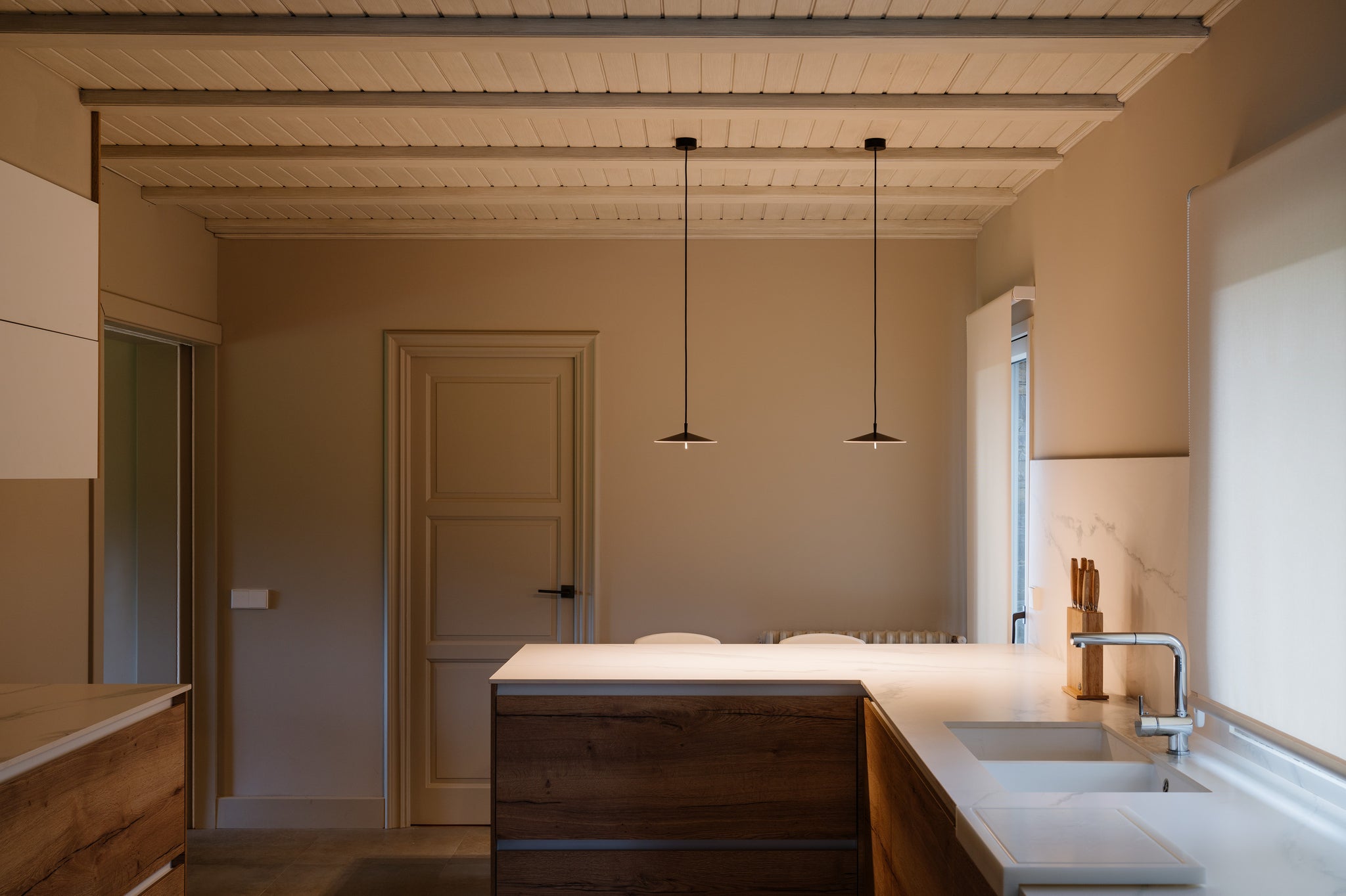 Pla hanglamp 20 LED antracietgrijs