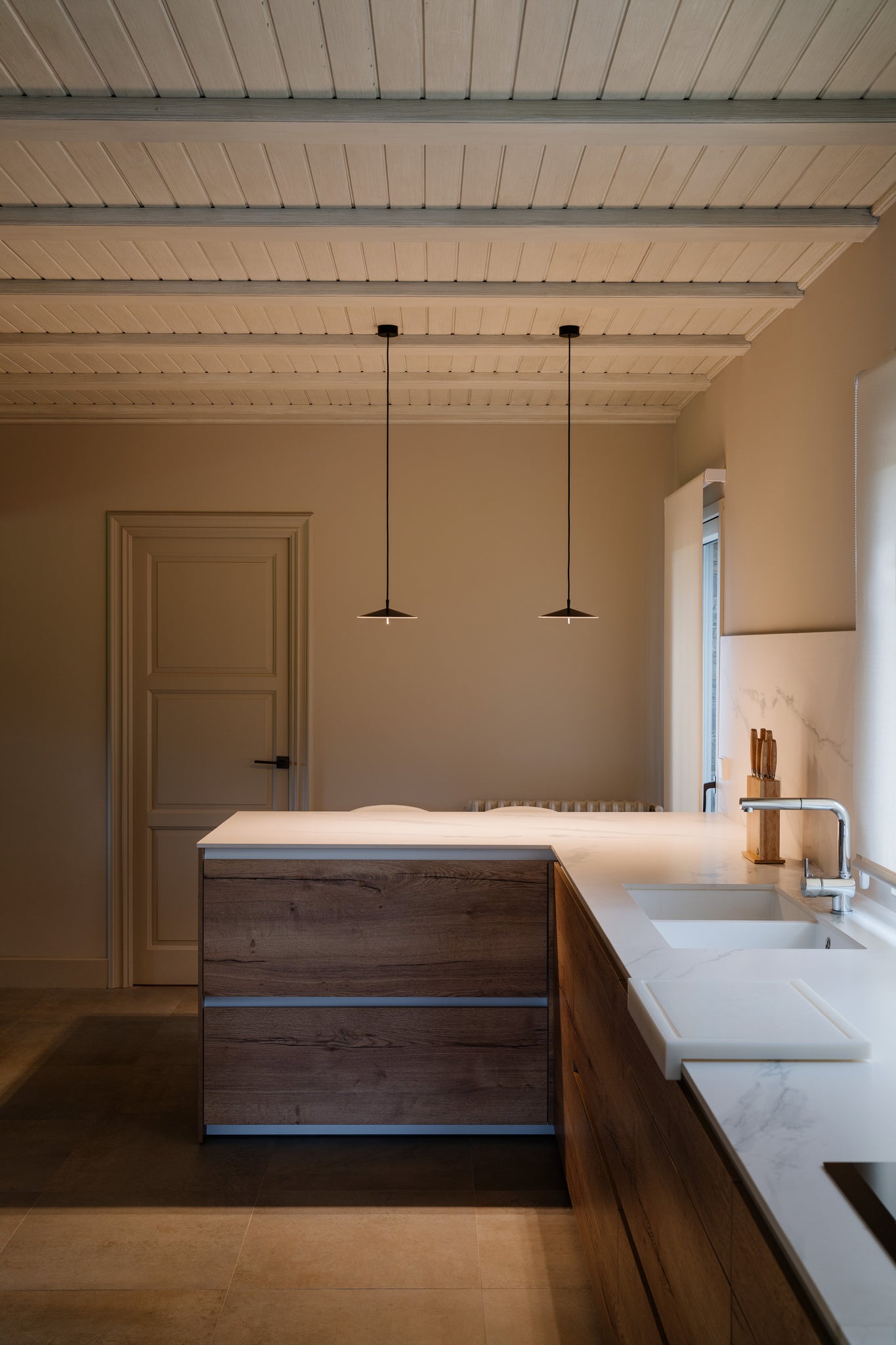 Pla hanglamp 20 LED antracietgrijs