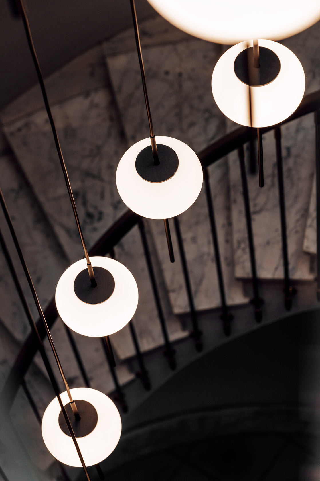 Astros hanglamp 2 x G9 gestructureerd zwart zonder baldakijn
