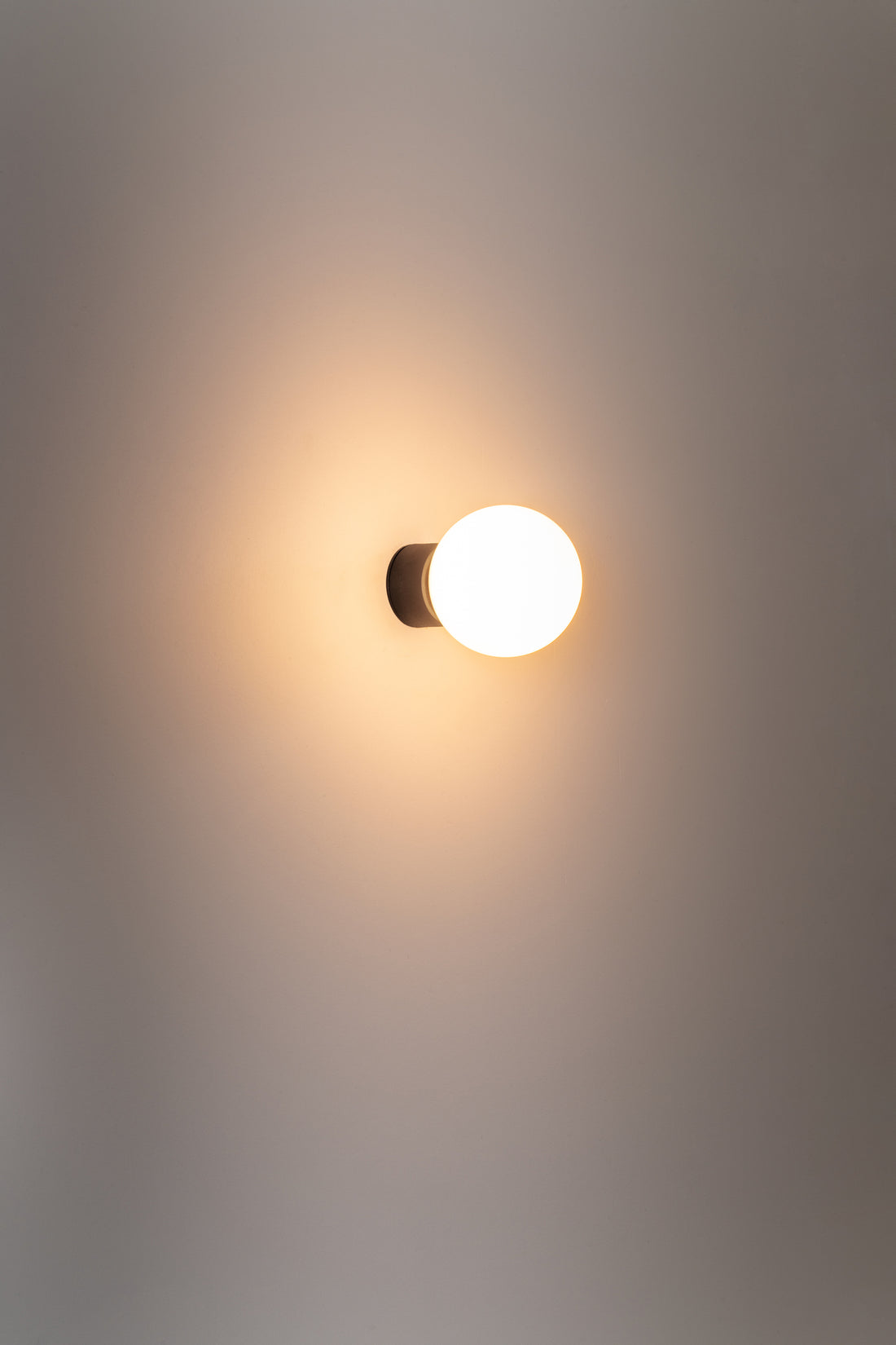 Symphony wandlamp G9 gestructureerd antracietgrijs