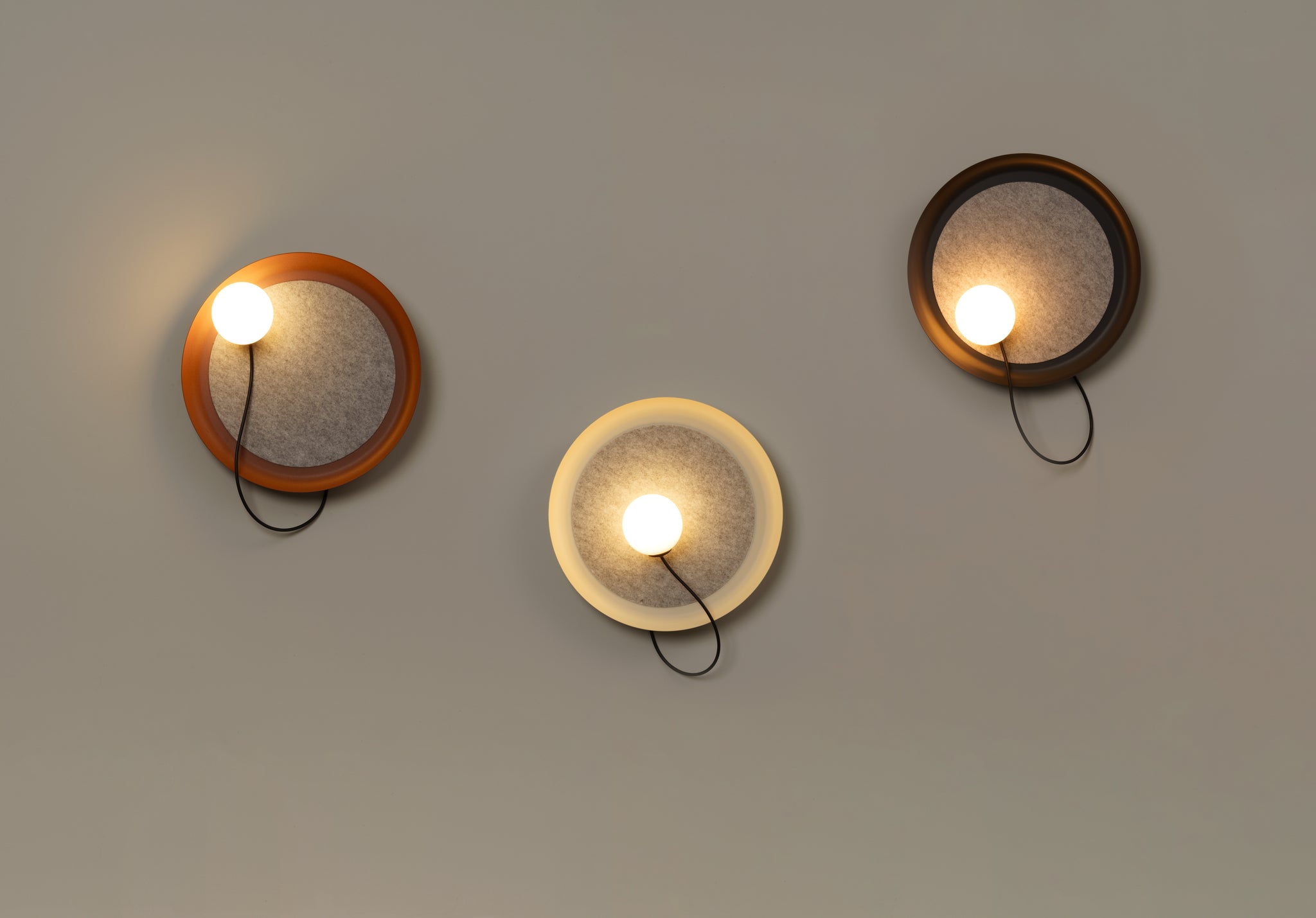 Wire wandlamp @ 38 cm G9 gestructureerd antracietgrijs