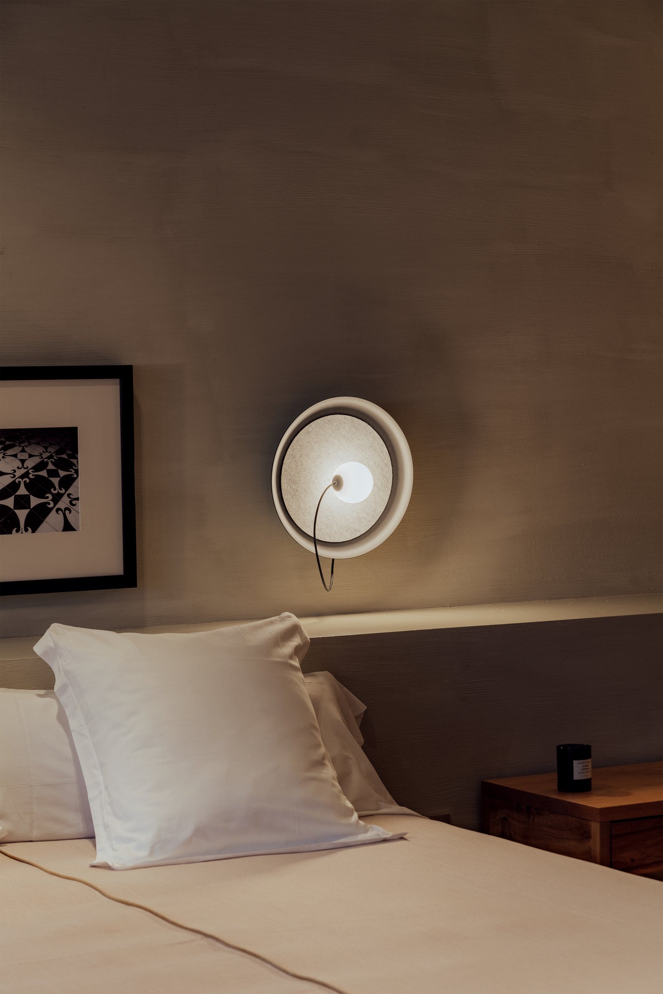 Wire wandlamp @ 38 cm G9 gestructureerd antracietgrijs