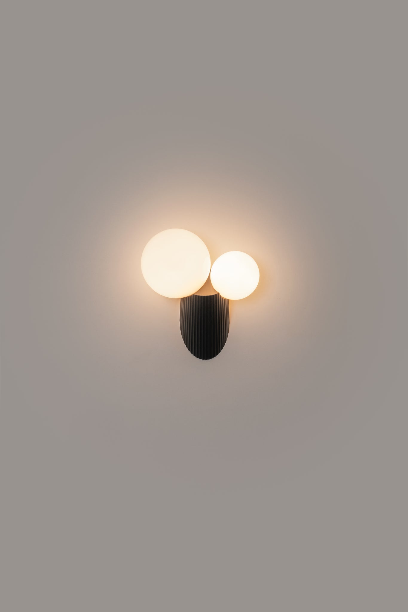 Land wandlamp G9x2 antracietgrijs
