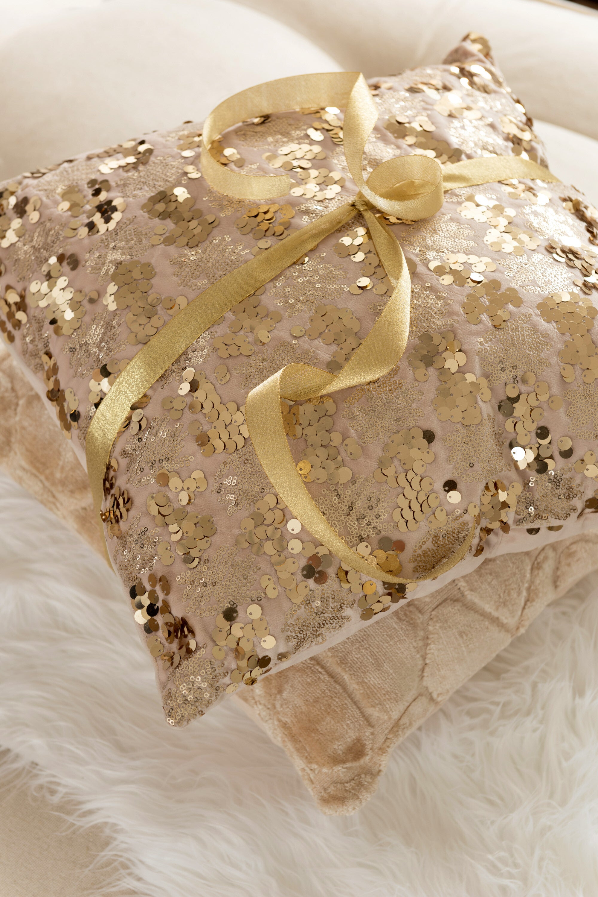 J-Line Kerstboom Deco Plastic Goud Klein