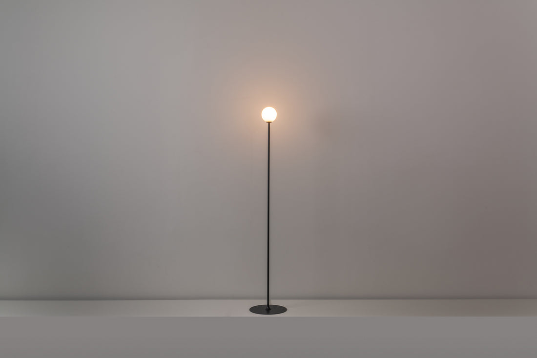 Symphony Vloerlamp G9 H. 160 cm gestructureerd antracietgrijs