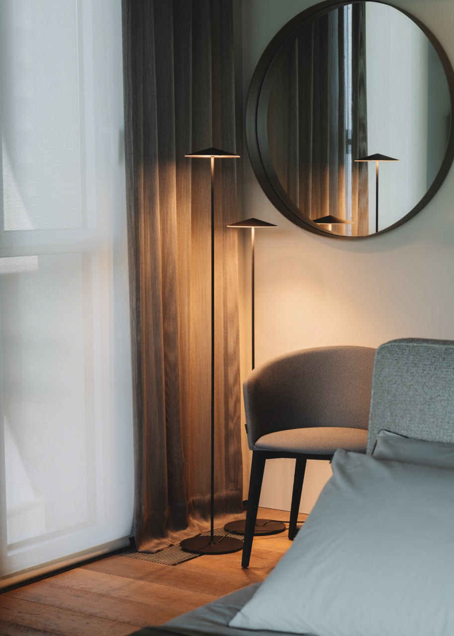 Pla vloerlamp 160 antracietgrijs