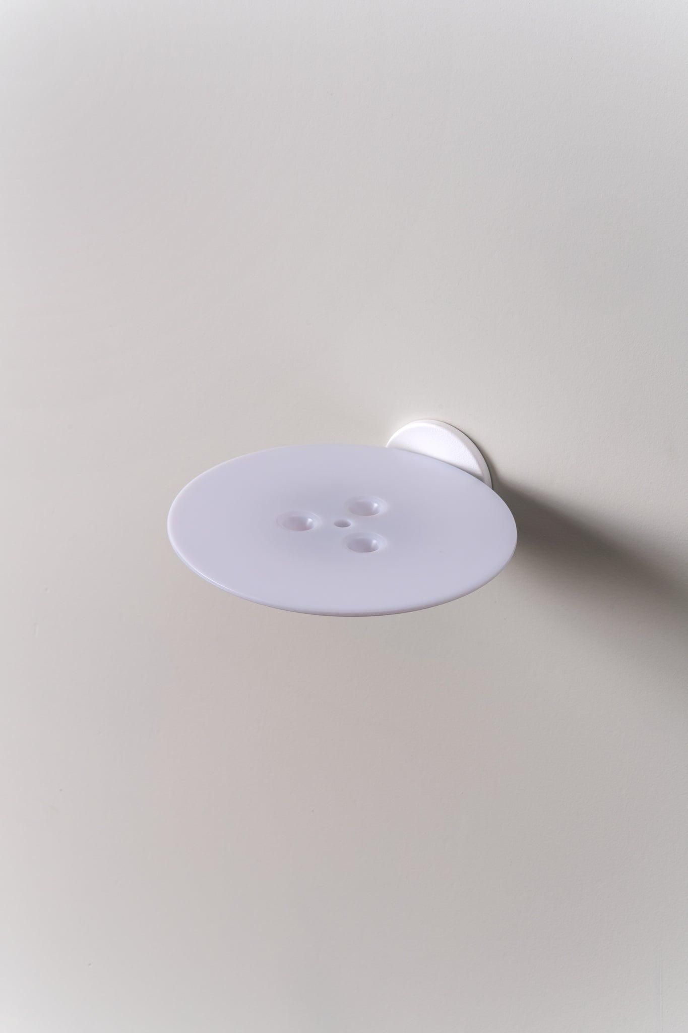 Pla wandlamp LED gestructureerd wit