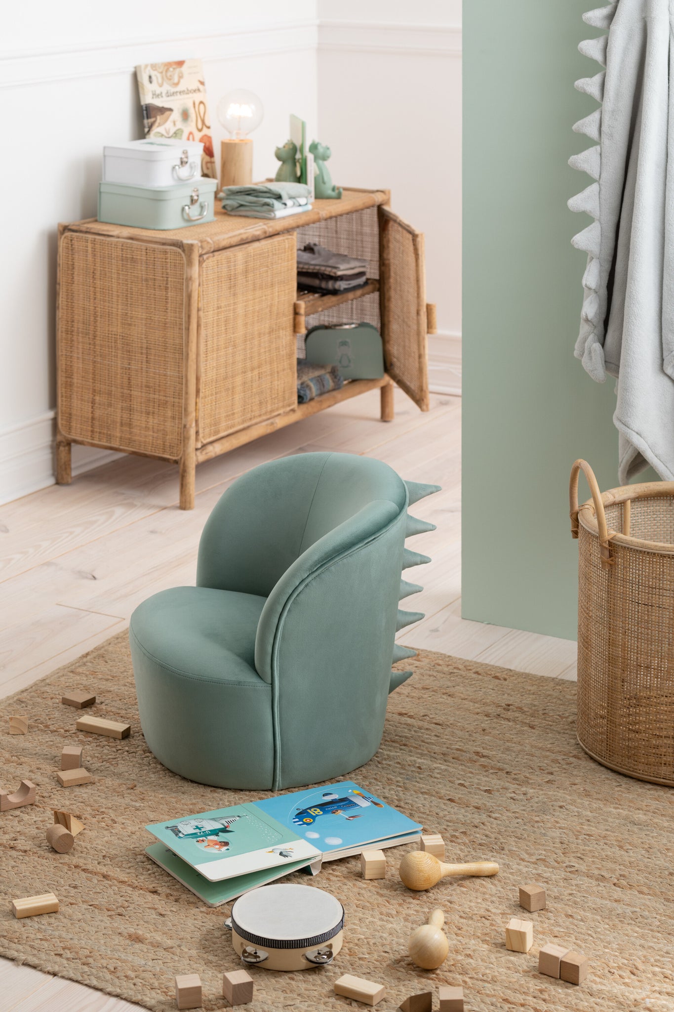 J-Line Tapijt Rechthoek Jute Naturel - Vloerkleed 180.00 x 120.00 cm