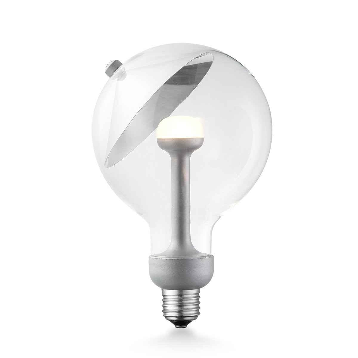 dimbare LED lamp Cone zilver G120 E27 5W 400Lm