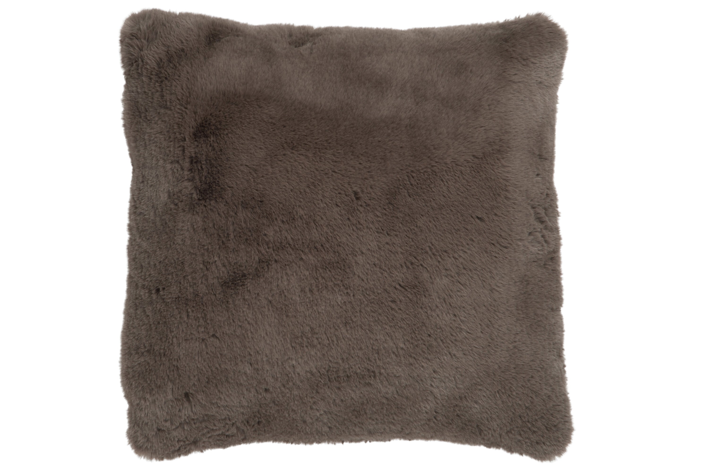 J-Line Cutie Sierkussen – Polyester – 45x45 cm – Taupe