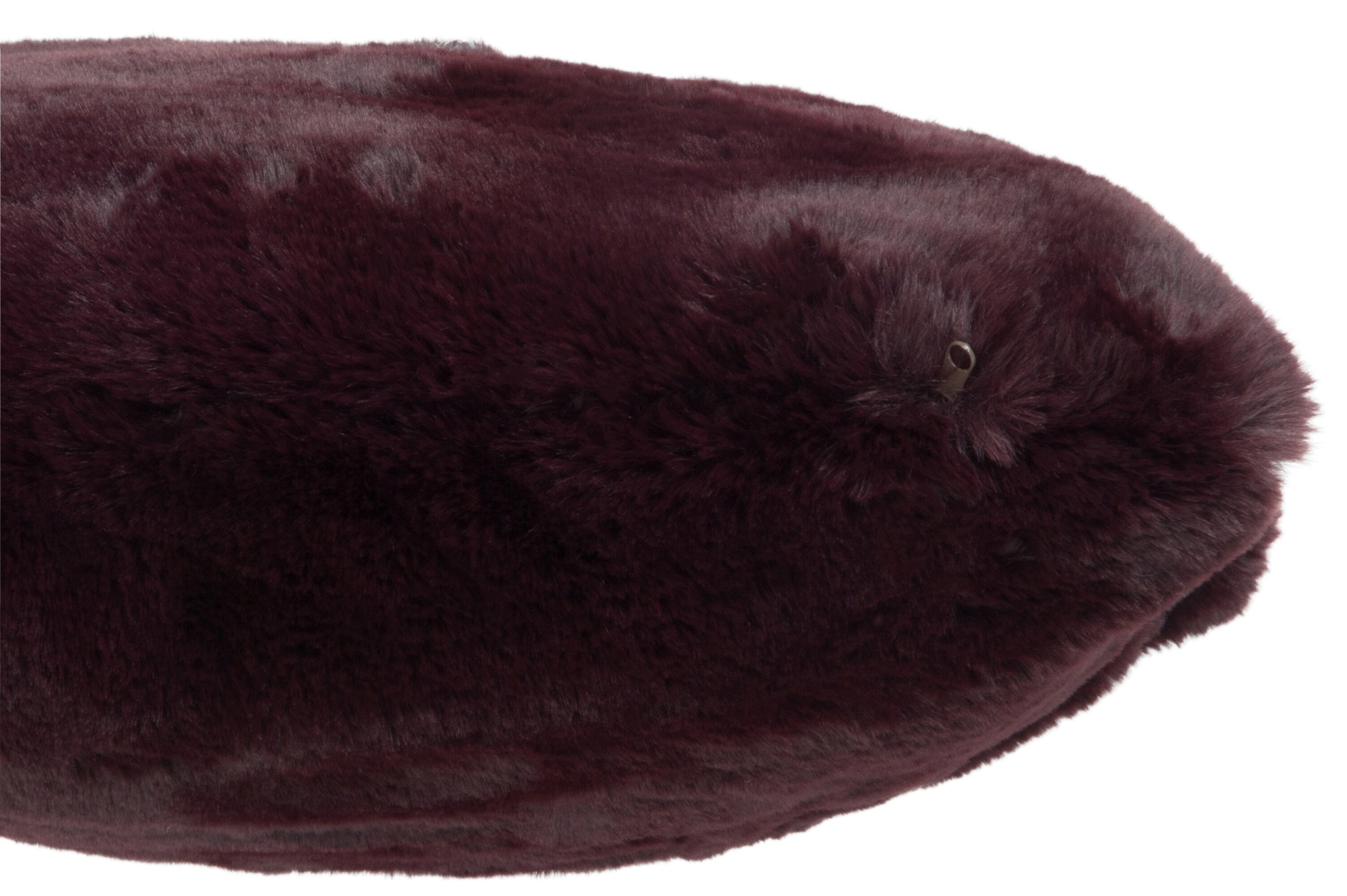 J-Line Cutie Sierkussen – Polyester – 45x45 cm – Donkerrood