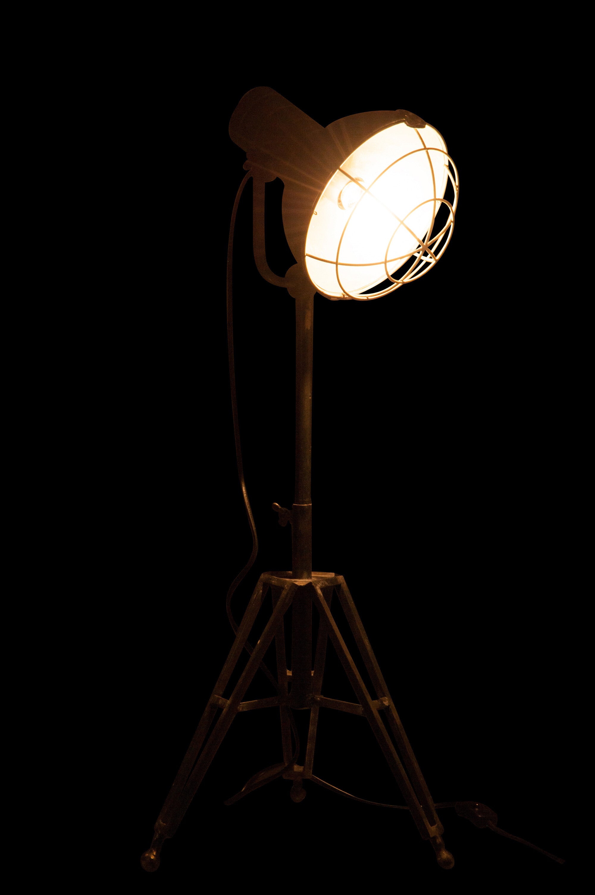 J-Line Belvivere Spotlight staande lamp - metaal - grijs